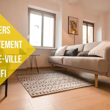 Spacious Modern Paisible Near Train Station Apartment Mülhausen